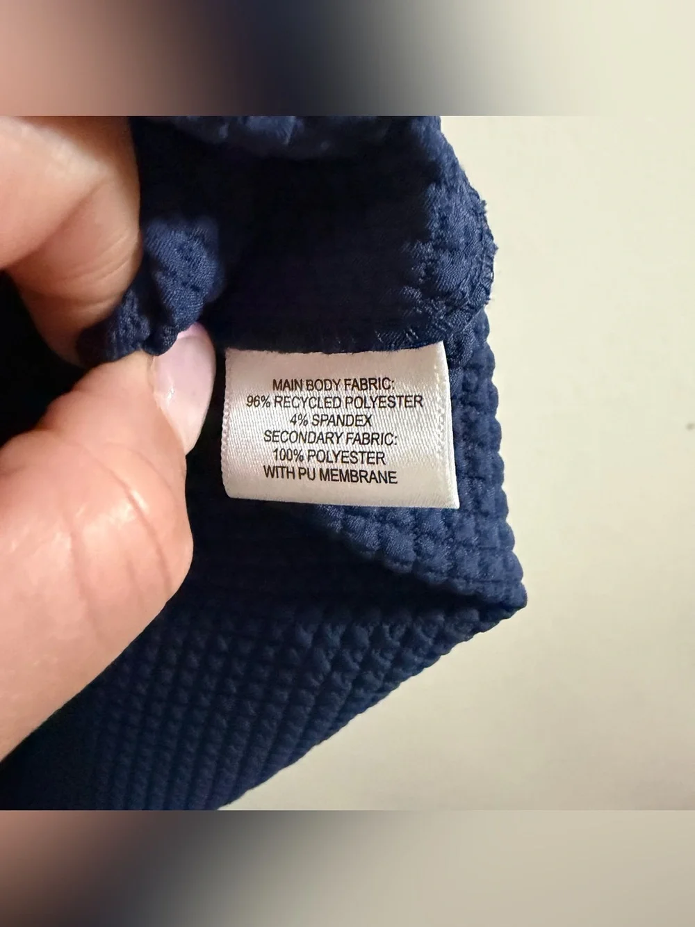 Peter Millar Crown Sport Squallblock Vest Navy Blue Golf Full Zip Men's Large